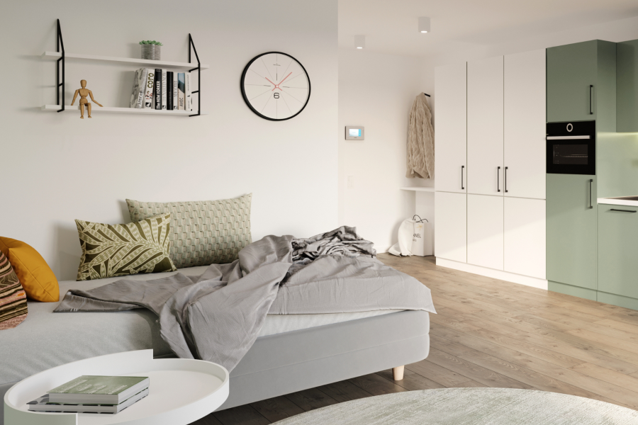Vollmöbliertes Apartment Typ 2