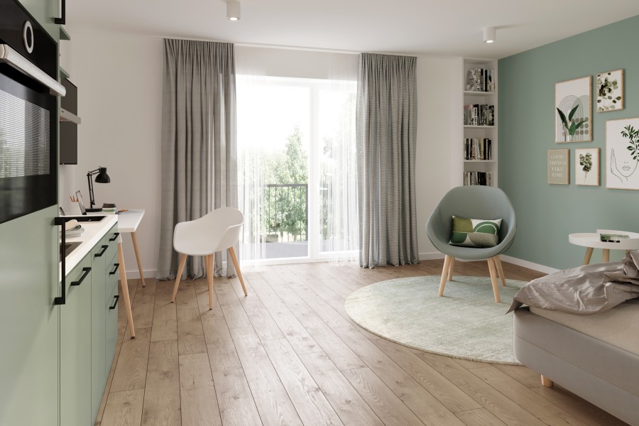 Vollmöbliertes Apartment Typ 5